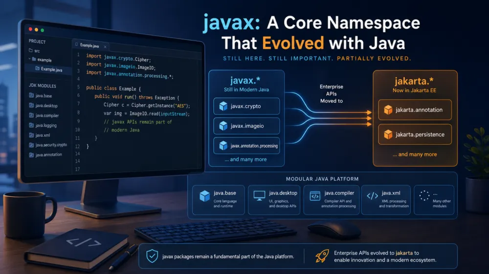Pacote javax no Java e migração para Jakarta