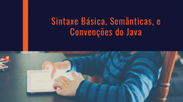 Sintaxe Básica, Semânticas, e Convenções do Java