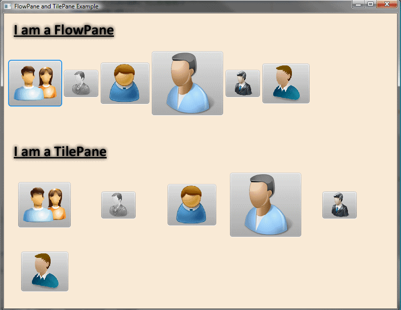 FlowPane e TilePane - Viciados em Java