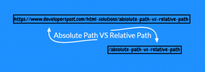 Absolute File Path e Relative File Path