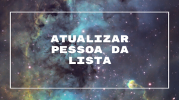 Atualizar Pessoa da Lista