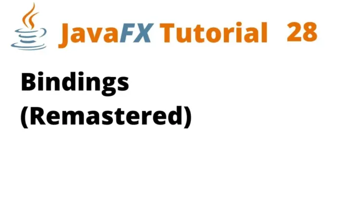 JavaFX Bindings