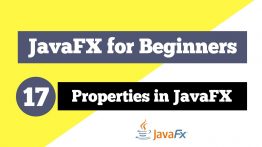 JavaFX Properties