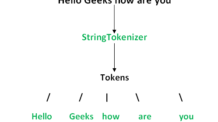 Java String Tokens