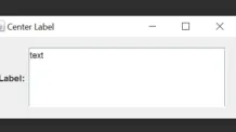 Como alinhar o JLabel dentro de uma JTextArea