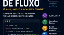 Java — Lição 3: Controle de Fluxo com if, else e switch